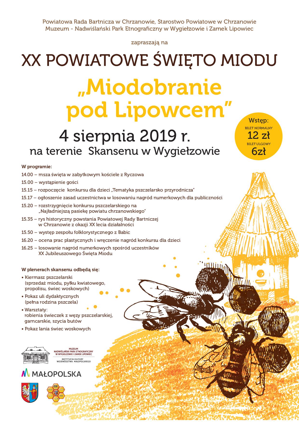 plakat miód 2019