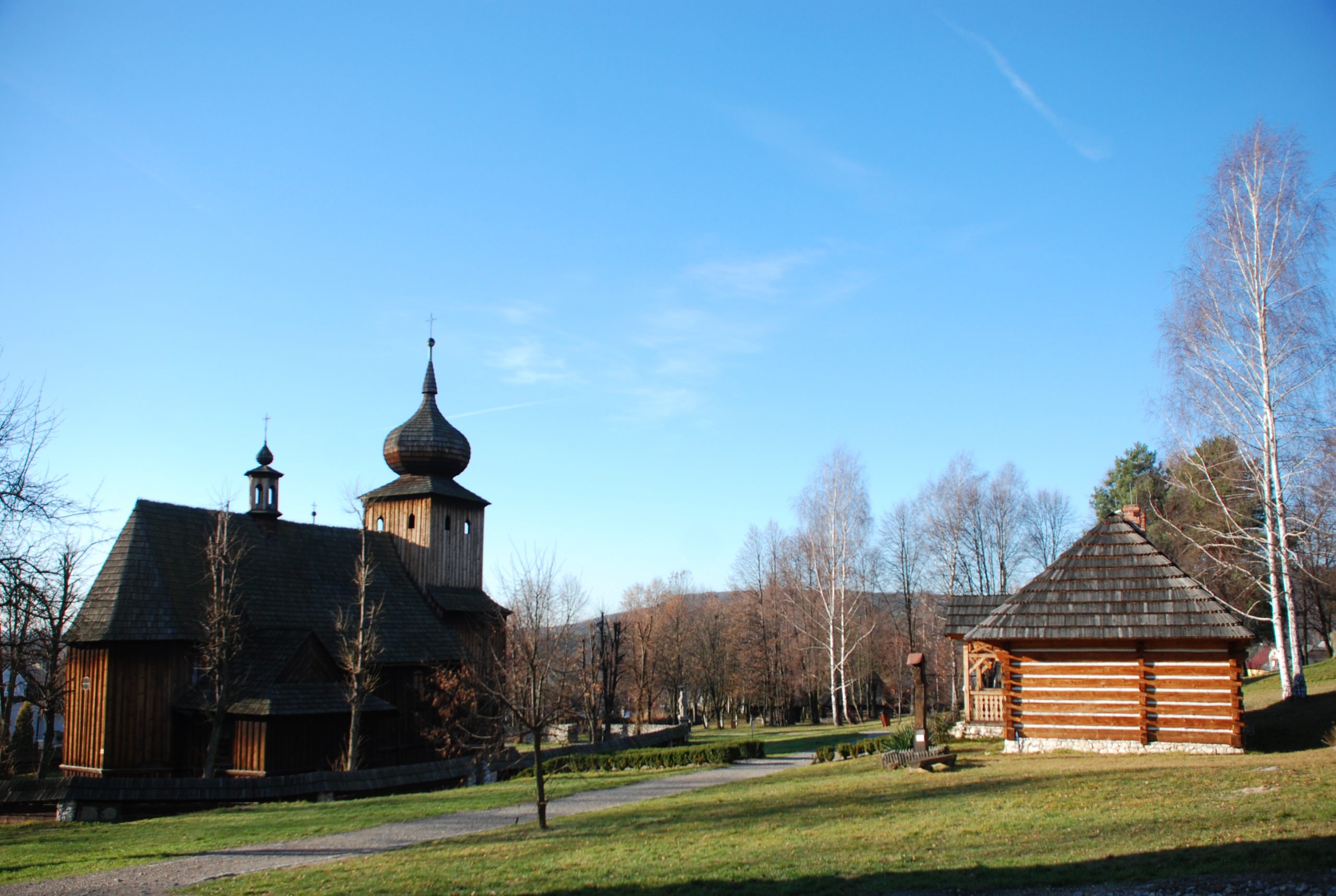 widok na skansen