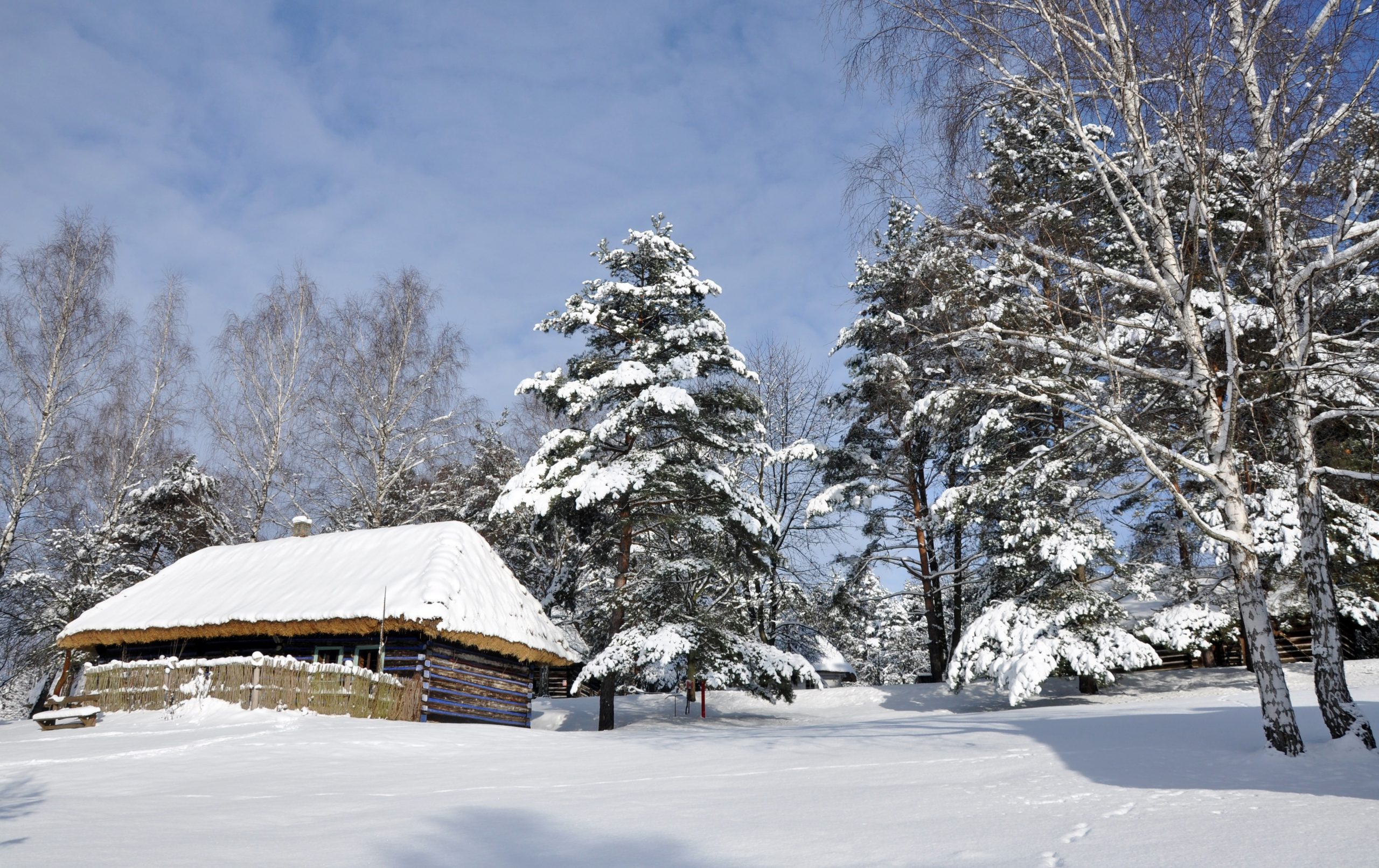 Widok na chałupe