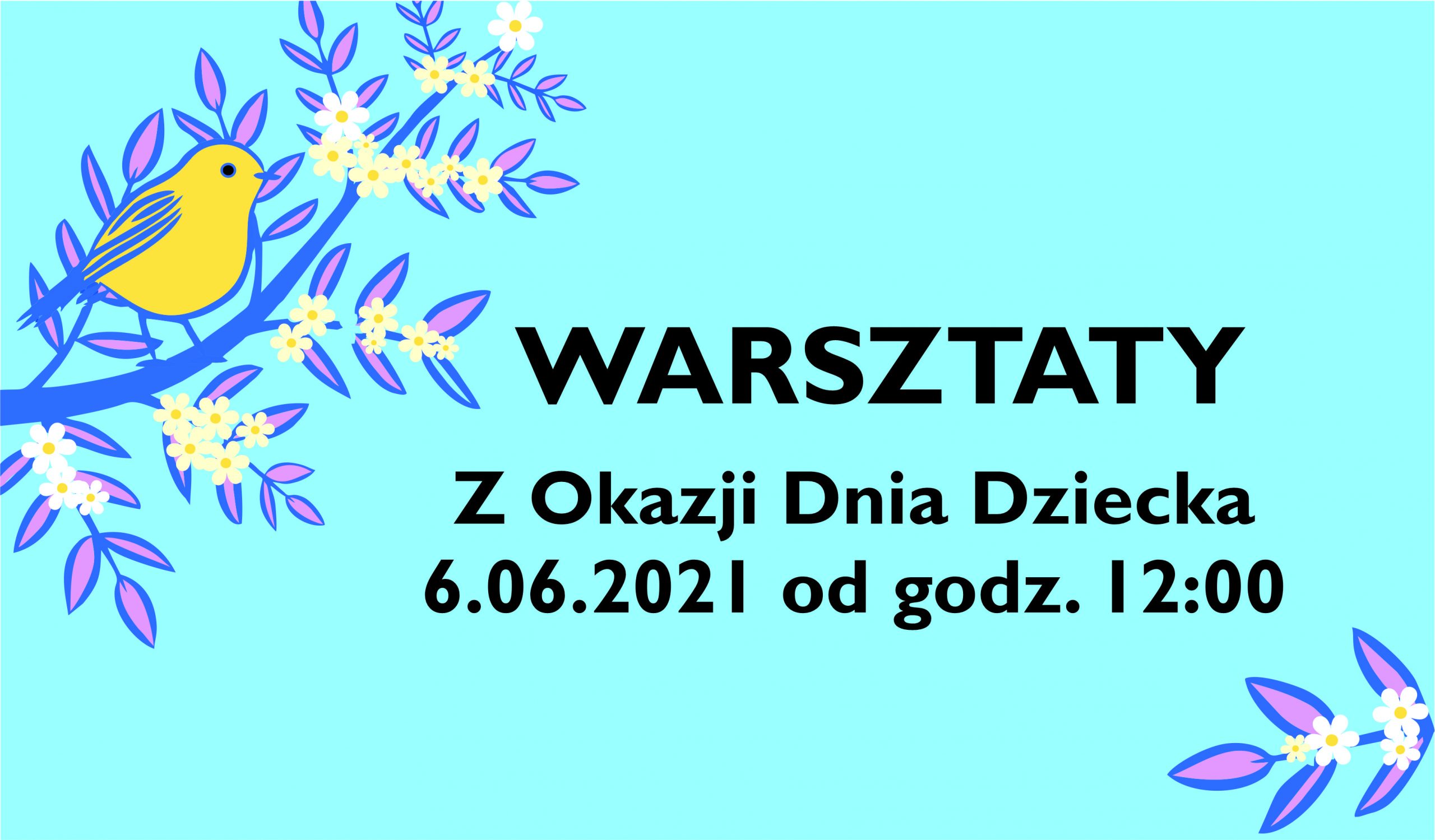 baner informujący o warsztatach