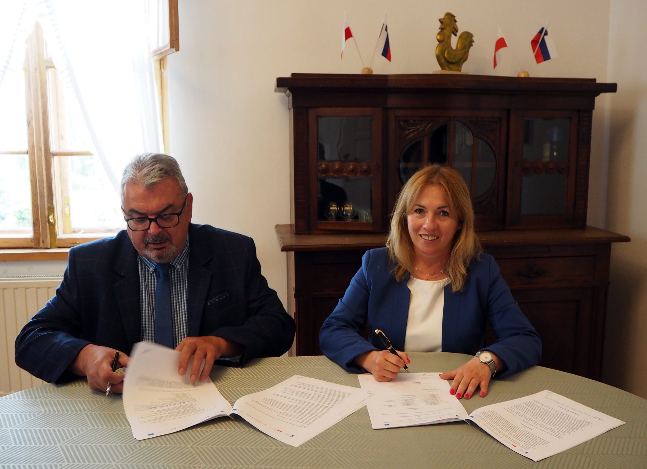 Pan Marek Bębenek i Pani Beata Szpila