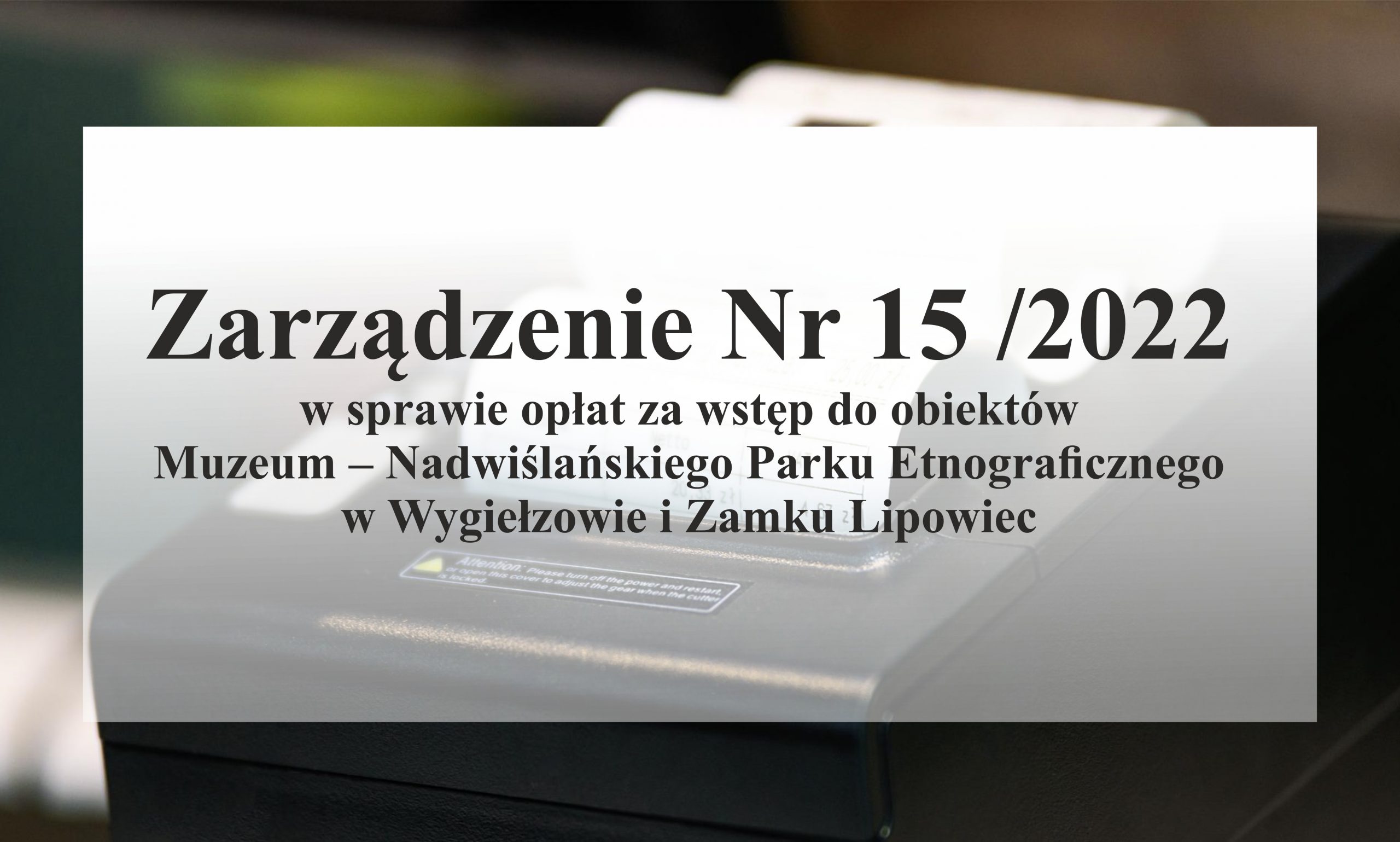 baner zarządzenie