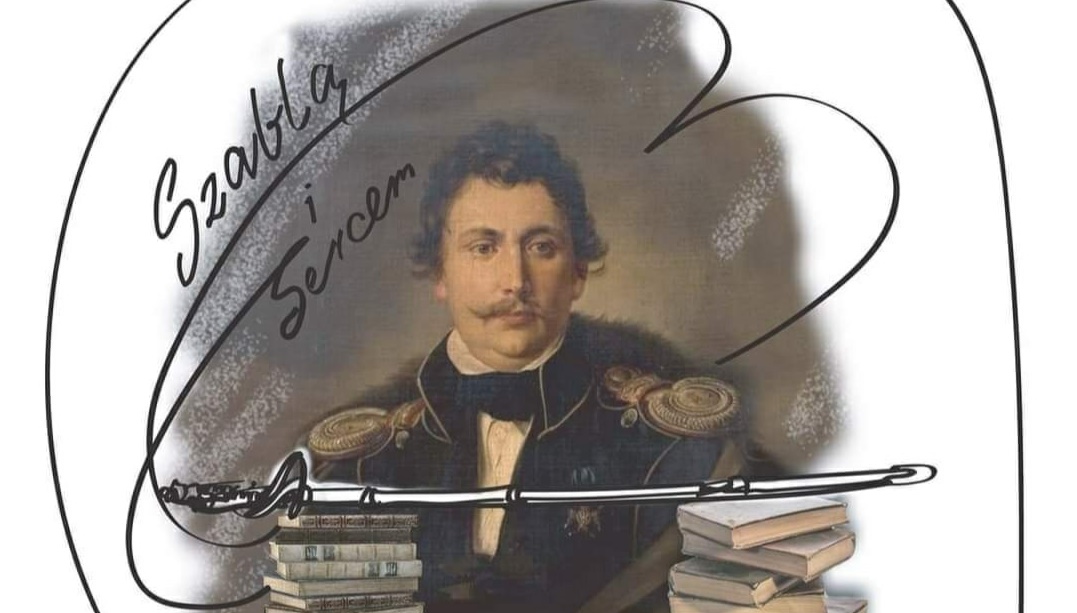 baner sercem i szablą