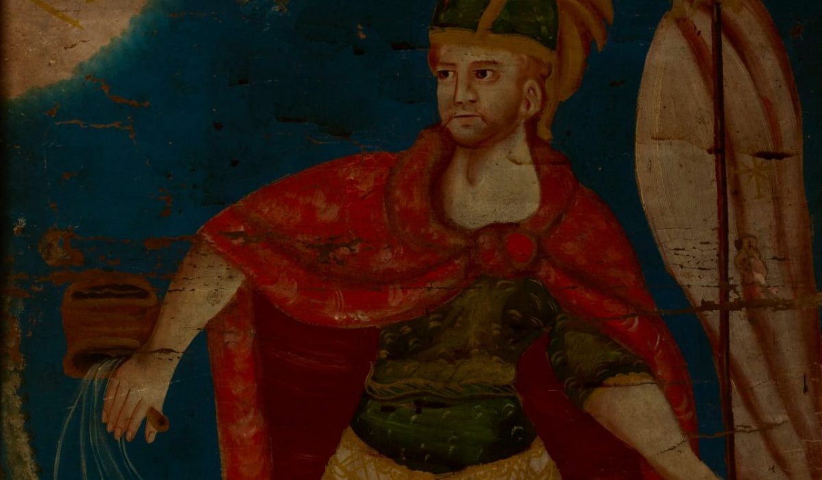 Św. Florian, malowidło